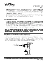 Preview for 3 page of Vaniman STONEVAC AM Quick Start Manual