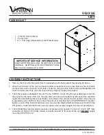 Vaniman V-SIX SE Quick Start Manual preview