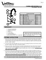 Предварительный просмотр 2 страницы Vaniman VANGUARD MOBILE 2.0 Manual