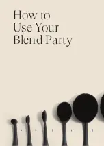 Предварительный просмотр 4 страницы VANITY PLANET Blend Party User Manual