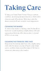 Preview for 9 page of VANITY PLANET Forever Young User Manual