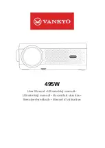 Vankyo 495W User Manual preview