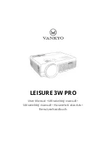 Vankyo LEISURE 3W PRO User Manual preview