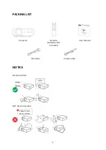 Предварительный просмотр 3 страницы Vankyo Leisure 430W User Manual