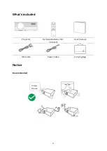 Preview for 4 page of Vankyo Leisure 470 Pro User Manual