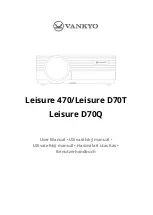 Vankyo Leisure 470 User Manual preview