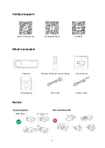 Preview for 4 page of Vankyo Performance V630W User Manual