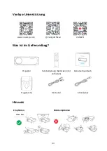 Preview for 63 page of Vankyo Performance V630W User Manual