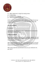 Preview for 47 page of Vanmaster Accolade 480 Handbook