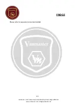 Preview for 120 page of Vanmaster Accolade 480 Handbook