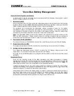 Preview for 20 page of Vanner EBA-5-400 Series Owner'S Manual