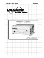 Vanner IQ12-2600 Owner'S Manual предпросмотр