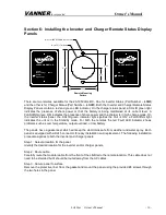 Preview for 10 page of Vanner LIFESTAR 20-1000TUL-DC Owner'S Manual