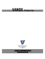 Preview for 28 page of Vanox Nova VL36BN Operating & Maintenance Instructions