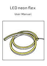 Preview for 1 page of Vanpee LED neon flex User Manual