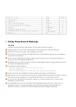 Preview for 5 page of VANQ GLMX Series Manual