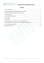 Предварительный просмотр 2 страницы VANQ VQ-GLCP Series Manual