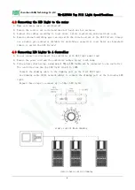 Preview for 6 page of VANQ VQ-GLTF800-800W Manual