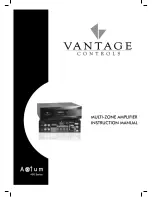 Предварительный просмотр 1 страницы Vantage Controls Axium 450 Series Instruction Manual