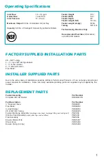 Preview for 3 page of Vantage Hearth ACF-60 Installation And Operation Manual