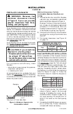 Preview for 10 page of Vantage Hearth COMPACT CLASSIC HEARTH Installation Manual