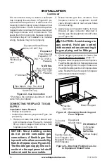 Preview for 18 page of Vantage Hearth COMPACT CLASSIC HEARTH Installation Manual