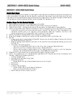 Preview for 3 page of Vantage Hearth DMM-4ST Quick Manual