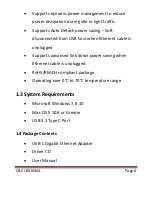 Предварительный просмотр 6 страницы Vantec CB-CU300GNA User Manual