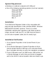 Preview for 3 page of Vantec CB-USBARC User Manual