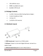 Preview for 6 page of Vantec DSH-M100U3 User Manual