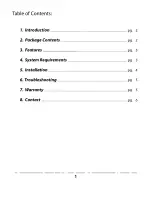 Preview for 2 page of Vantec IDE To Serial ATA Converter User Manual