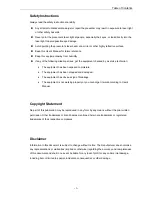 Preview for 3 page of Vantec NBW-100U User Manual