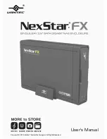 Preview for 2 page of Vantec NexStar FX NST-610NU-N1 User Manual