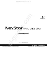 Предварительный просмотр 1 страницы Vantec NexStar NST-D100S2 User Manual