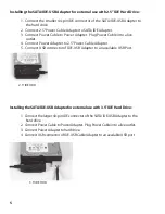 Предварительный просмотр 7 страницы Vantec SATA/IDE to USB 2.0 Adapter None Product Manual