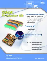 Vantec Slot Protector Kit SPK-08UV-BK Datasheet preview