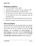 Preview for 4 page of Vantec UGT-FW050 User Manual