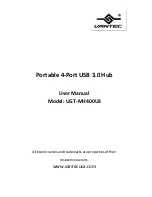 Preview for 1 page of Vantec UGT-MH400U3 User Manual