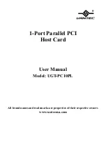 Vantec UGT-PC10PL User Manual preview