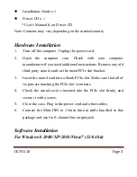 Preview for 3 page of Vantec UGT-S110 User Manual