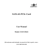 Preview for 1 page of Vantec UGT-ST622 User Manual