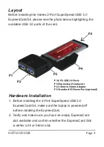 Preview for 4 page of Vantec UGT-UC312CB User Manual