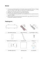 Preview for 3 page of VanTop H609 User Manual