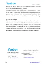 Предварительный просмотр 17 страницы Vantron UCTB-27 User Manual