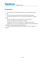 Preview for 6 page of Vantron VT-HMI-156-TEL User Manual