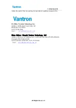 Предварительный просмотр 15 страницы Vantron VT-M2M-G335 User Manual