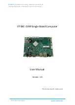 Vantron VT-SBC-3399 User Manual preview