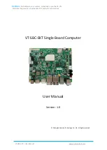 Preview for 1 page of Vantron VT-SBC-EKT User Manual