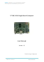 Preview for 1 page of Vantron VT-SBC-I350 User Manual