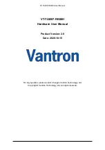 Preview for 1 page of Vantron VT-TAB07-RK68H Hardware User Manual